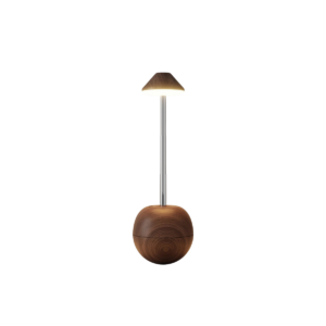 Walnut Retractable Table Lamp